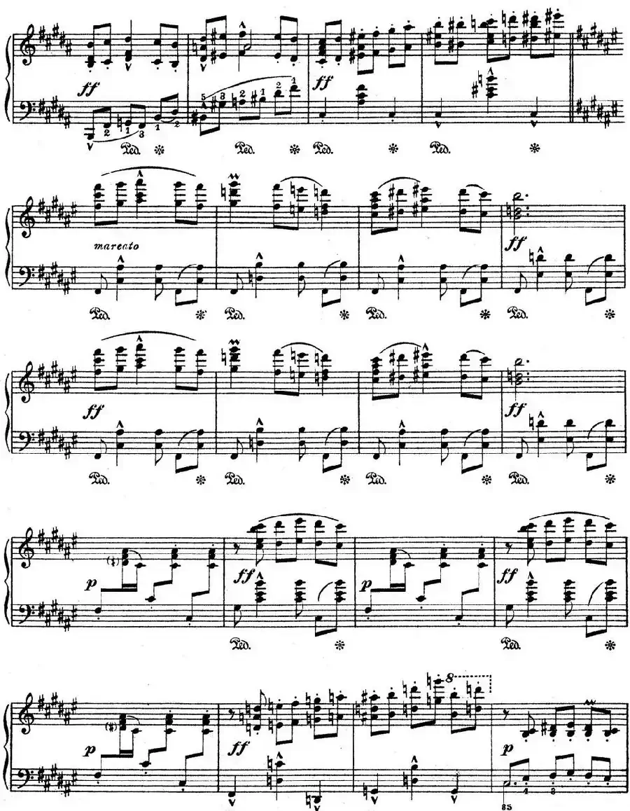 Suite Espanola Op.47（西班牙组曲·Ⅶ）
