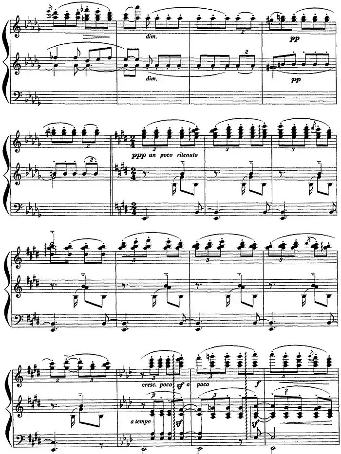 现代钢琴曲：6、哈巴涅拉