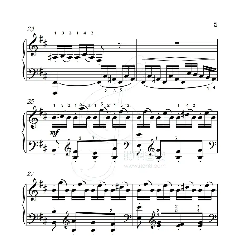 练习曲 45(克拉莫钢琴练习曲60首)