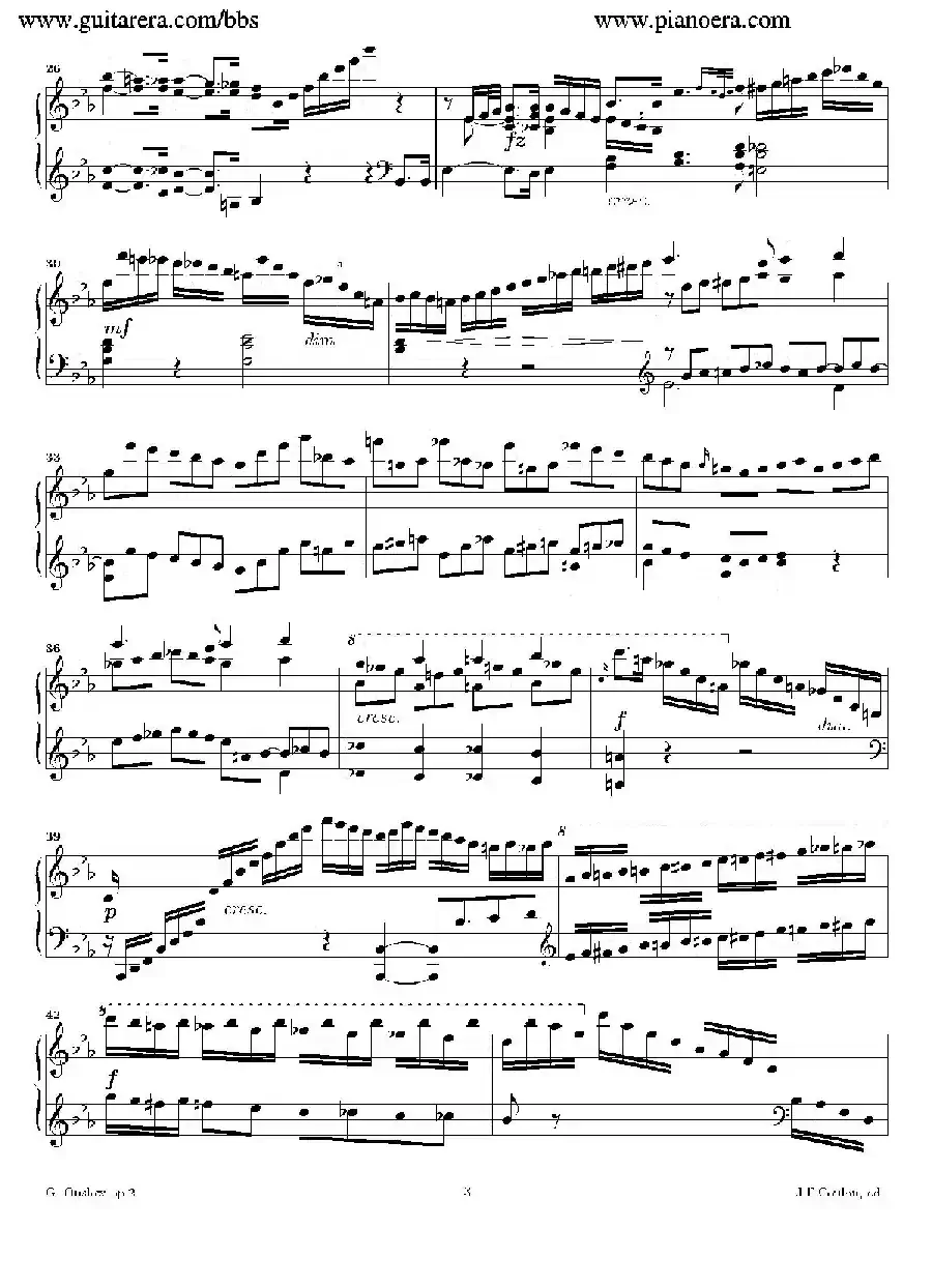 Grande Piano Sonata in c Minor Op.2（c小调华丽钢琴奏鸣曲·第一乐章）