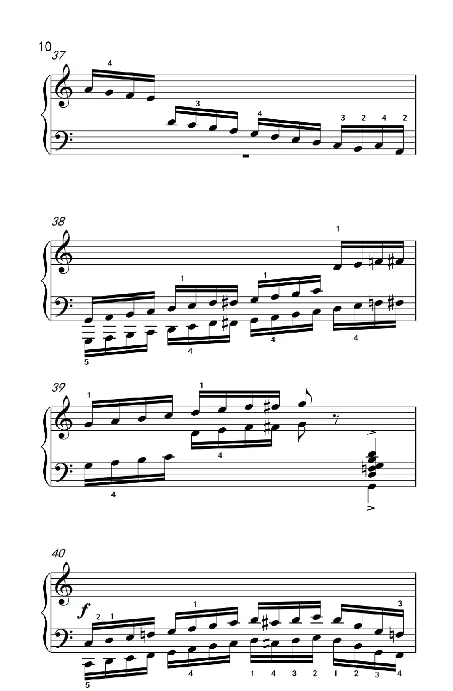 莫什科夫斯基 钢琴练习曲（第五首）