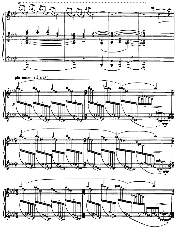 前奏曲六首·(2)幽谷潺音