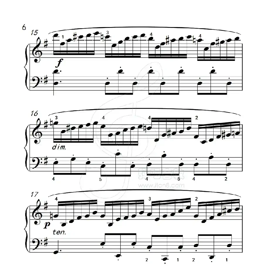 练习曲 24(克拉莫钢琴练习曲60首)