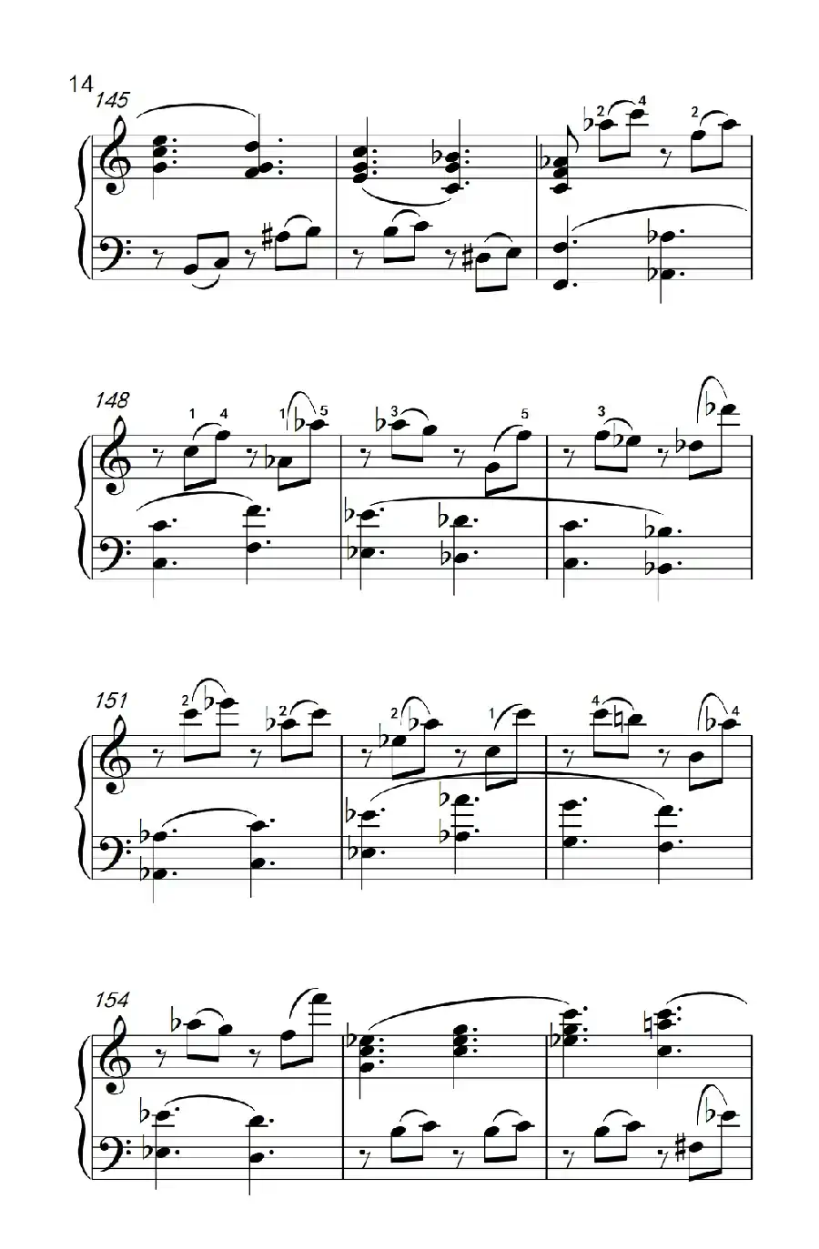 奏鸣曲 Opus 2 Nr.3 第四乐章(贝多芬奏鸣曲集 1)