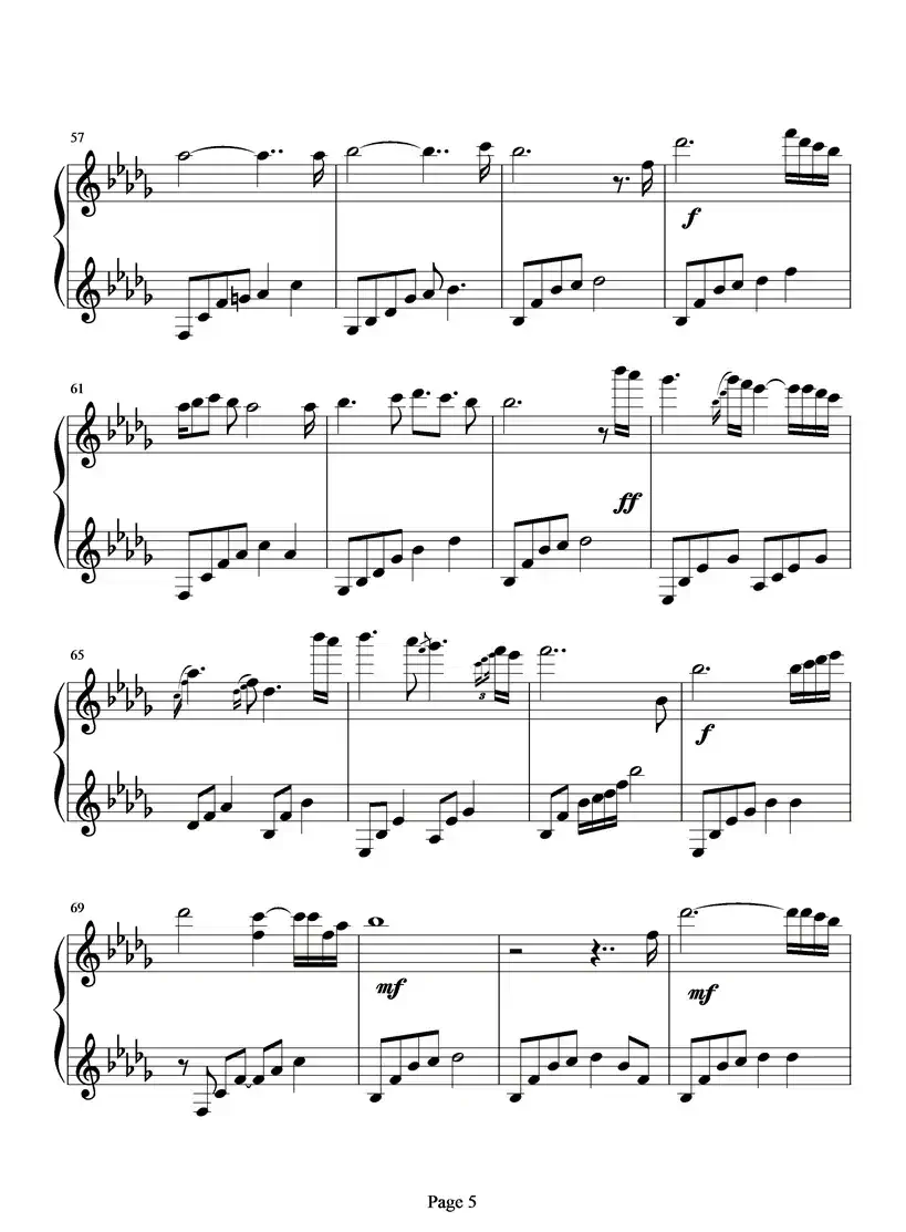 I miss you（靖靖记谱制谱版）