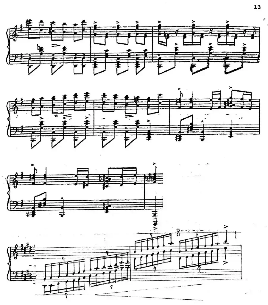 Carmen Variations 12 Pieces（12首卡门主题变奏曲·3）