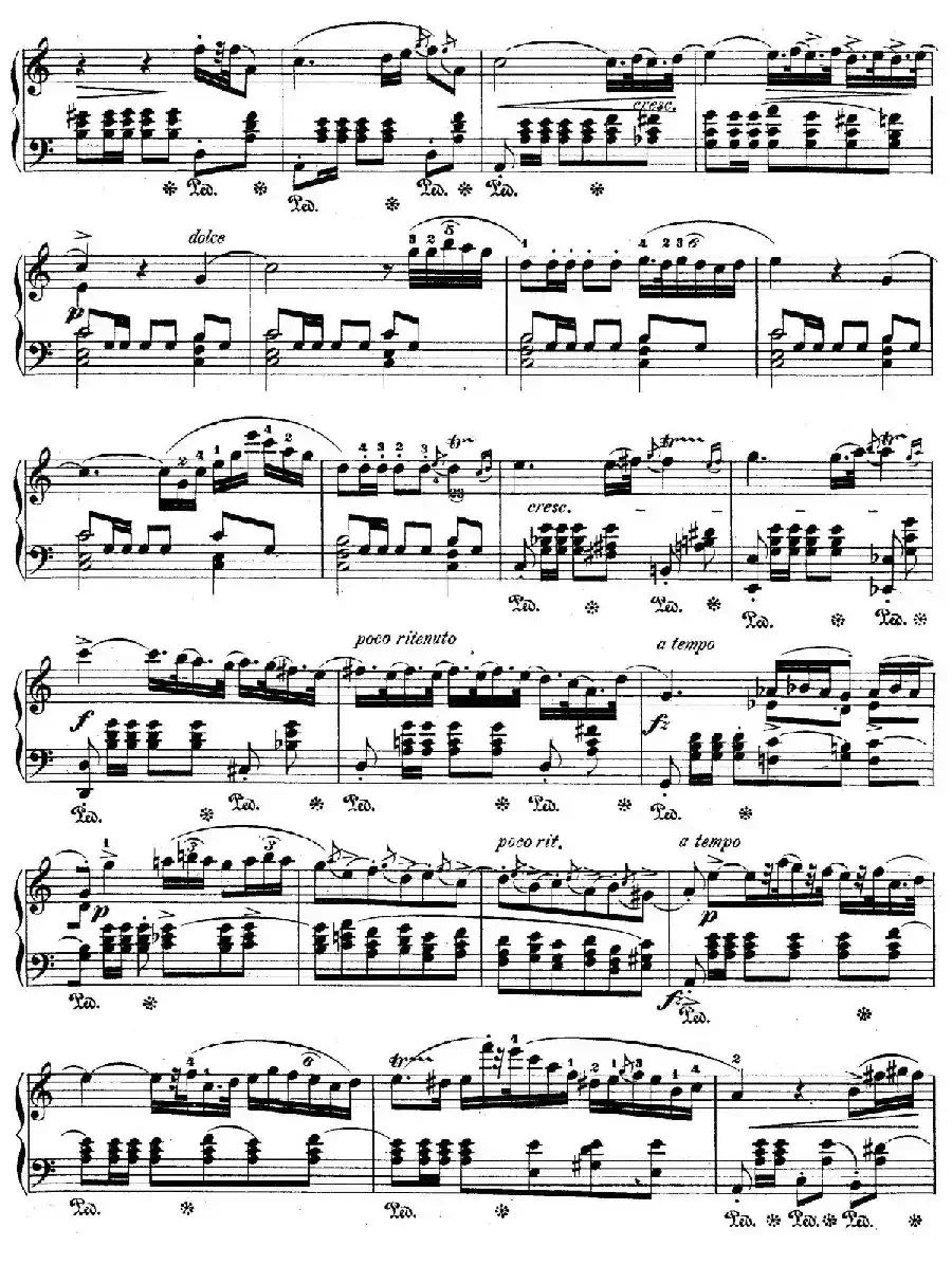 Bolero in C Major Op.19（C大调波莱罗舞曲）