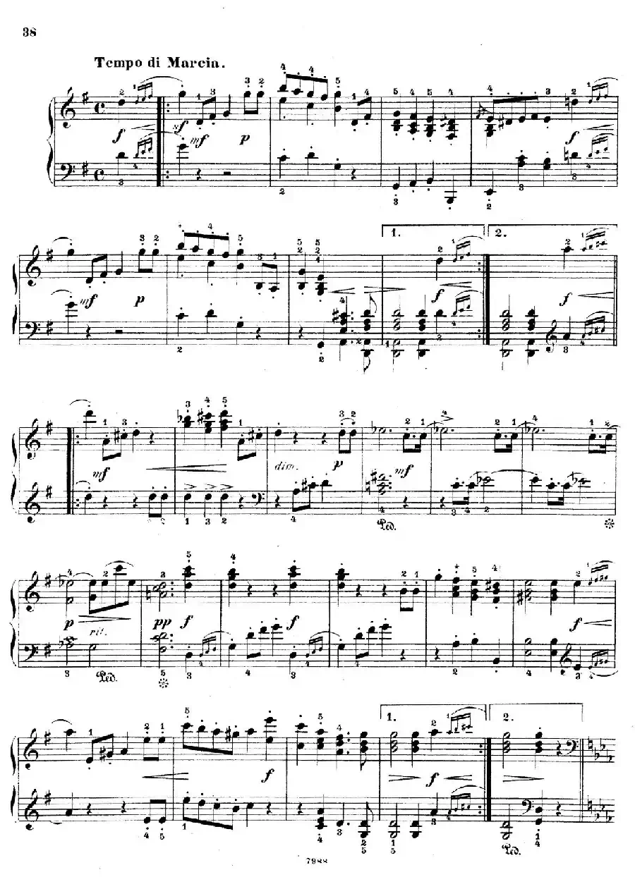 Five Sonatinas Op.70（5首钢琴小奏鸣曲·4）
