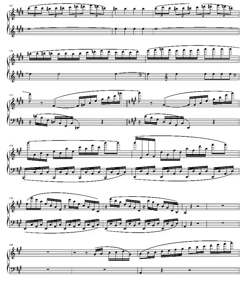 贝多芬钢琴协奏曲Op61第一乐章