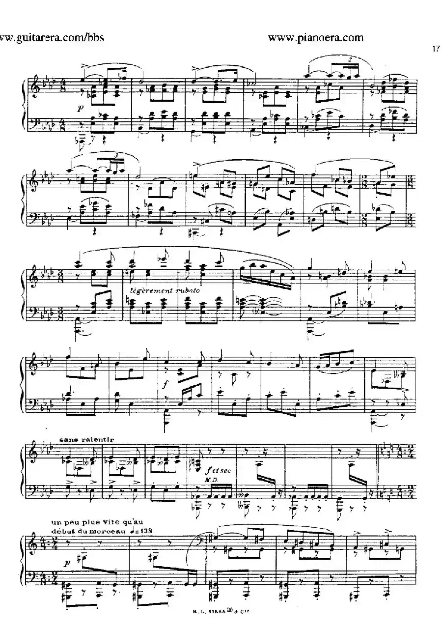 Suite Napoli （拿波里组曲）（3. 意大利随想曲 Caprice Italien）