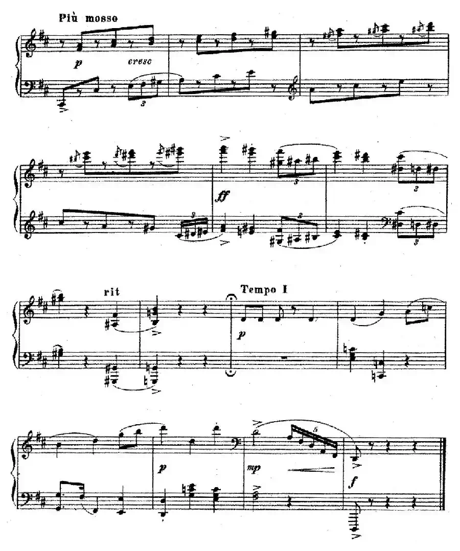 Ten Pieces from Cinderella Op.97（10首小品 - 选自舞剧《灰姑娘》·8）