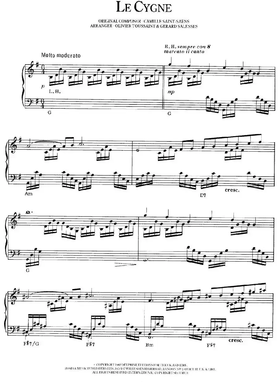 Le Cygne(天鹅)