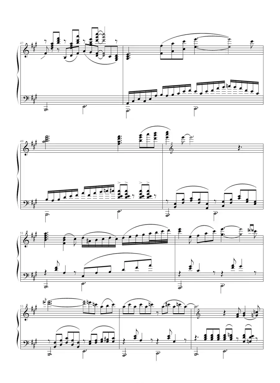 月光下的双人舞