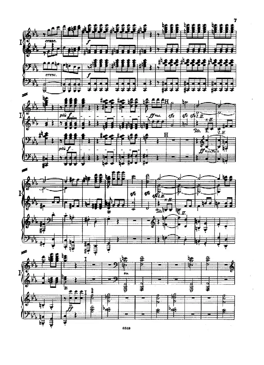Symphony No.5 in c Minor Op.67（双钢琴版第1——2乐章）