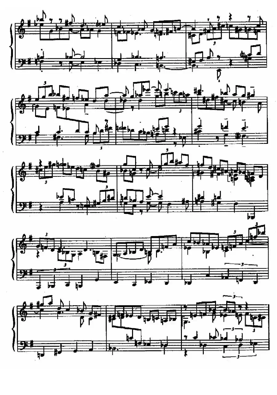 24 Preludes and Fugues Op.82（24首前奏曲与赋格·23）