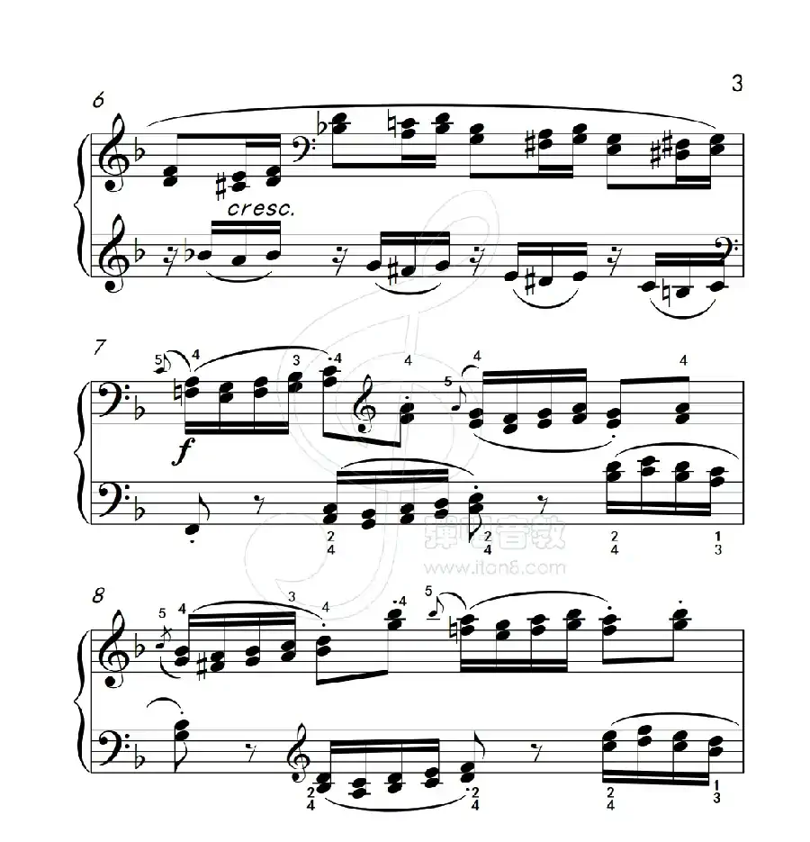 练习曲 34(克拉莫钢琴练习曲60首)