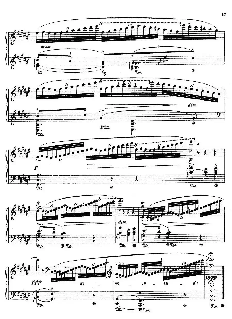 24 Characteristic Pieces Op.36（24首性格小品·13）