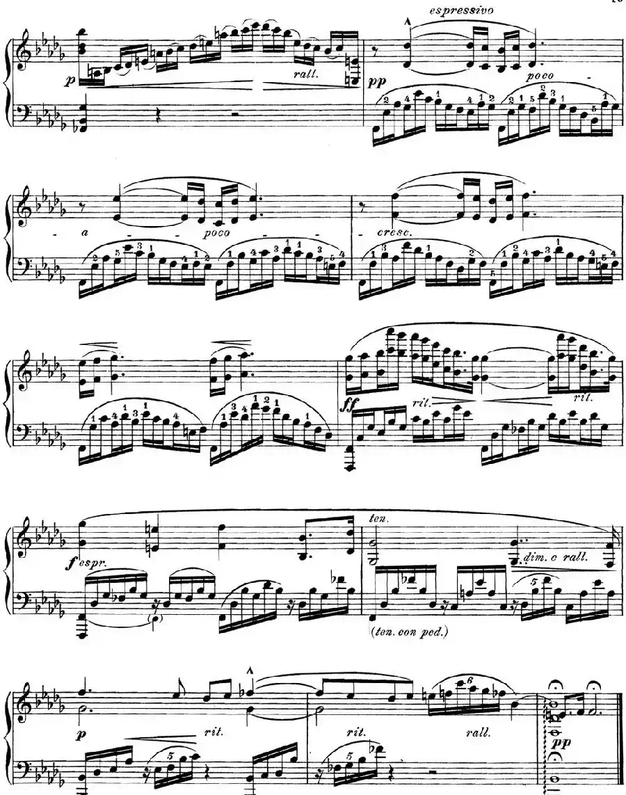 希曼诺夫斯基 9首钢琴前奏曲 Op.1 No.9