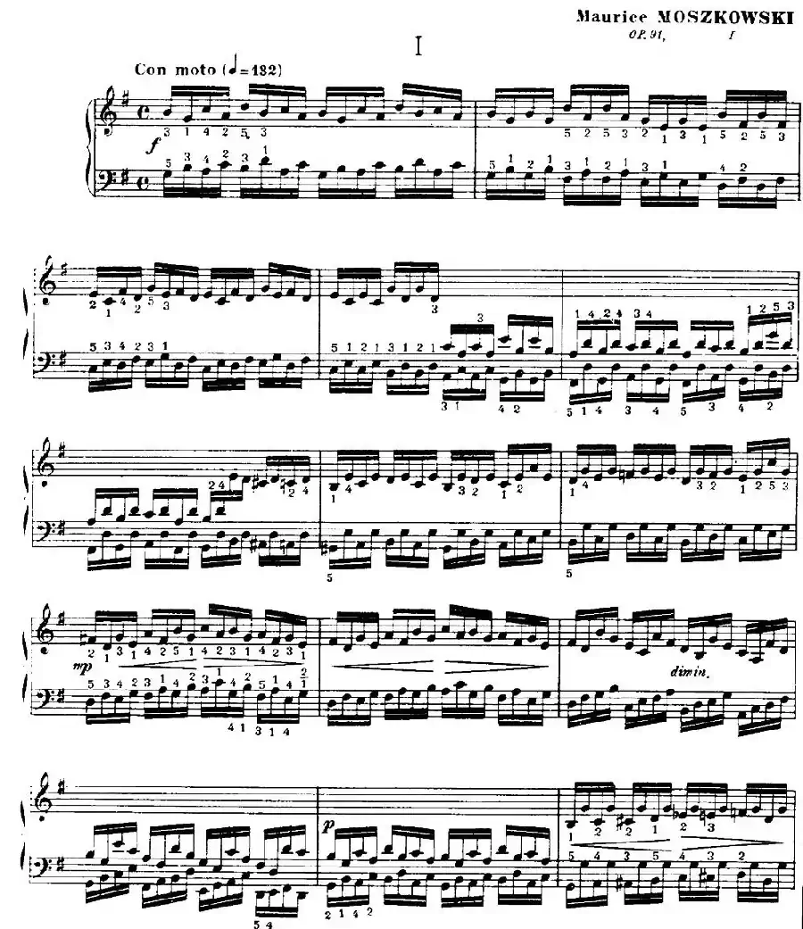 20 Petites Etudes, Op.91(20首小型练习曲)(1)