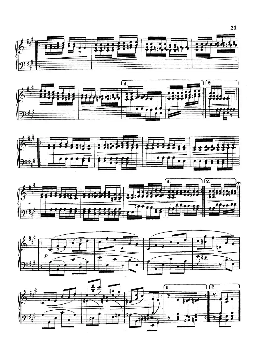 Variations on Yankee Doodle from Miscellenies Op.93（扬基嘟得主题变奏曲）