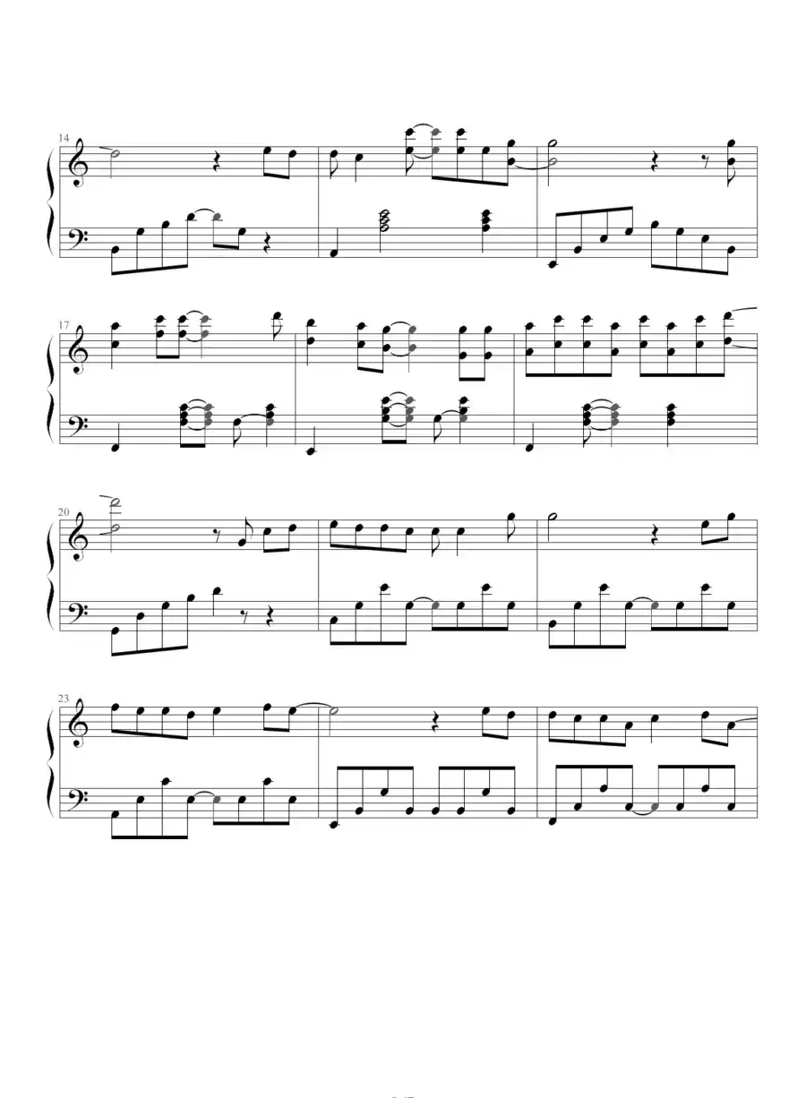 情非得已（richardson改编版）