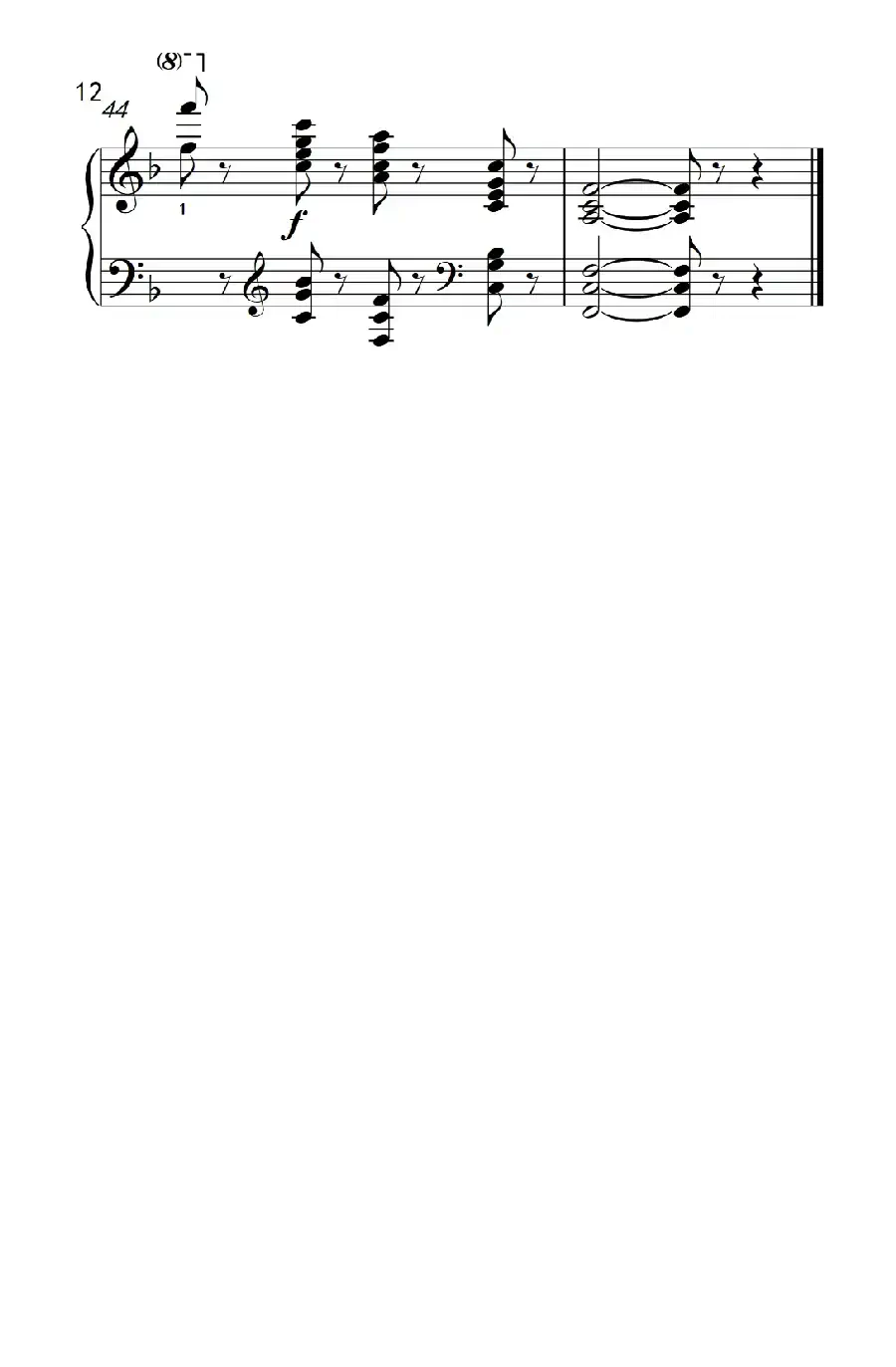 莫什科夫斯基 钢琴练习曲（第六首）