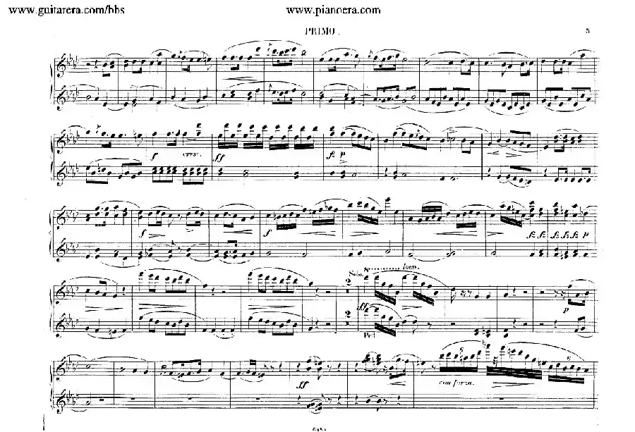Piano Concerto No.2 in f Minor Op.21（f小调第二钢琴协奏曲·四手联弹版）