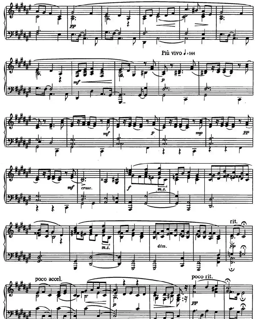 9首玛祖卡舞曲 Op.25（No.6）