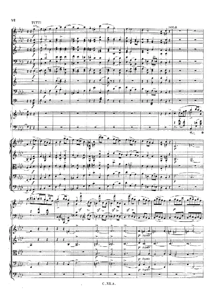 Piano Concerto No.2 in f Minor Op.21（f小调第二钢琴协奏曲·总谱）