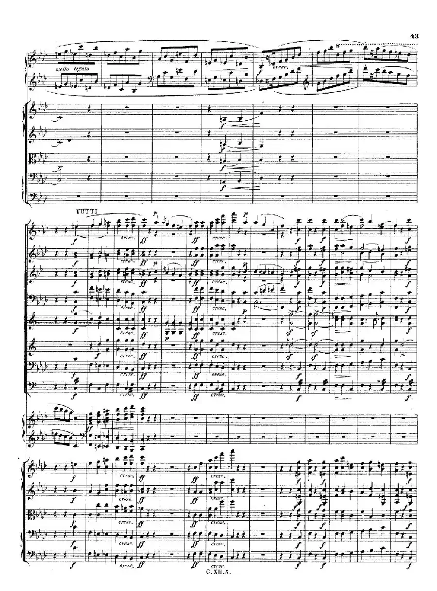 Piano Concerto No.2 in f Minor Op.21（f小调第二钢琴协奏曲·总谱）