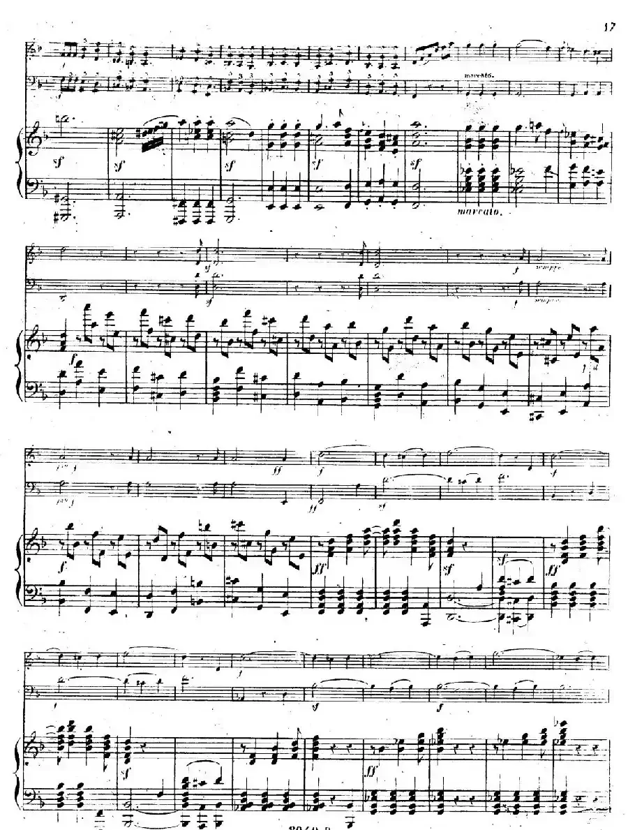 Piano Trio No.1 in d Minor Op.49（d小调第一钢琴三重奏·第一乐章）