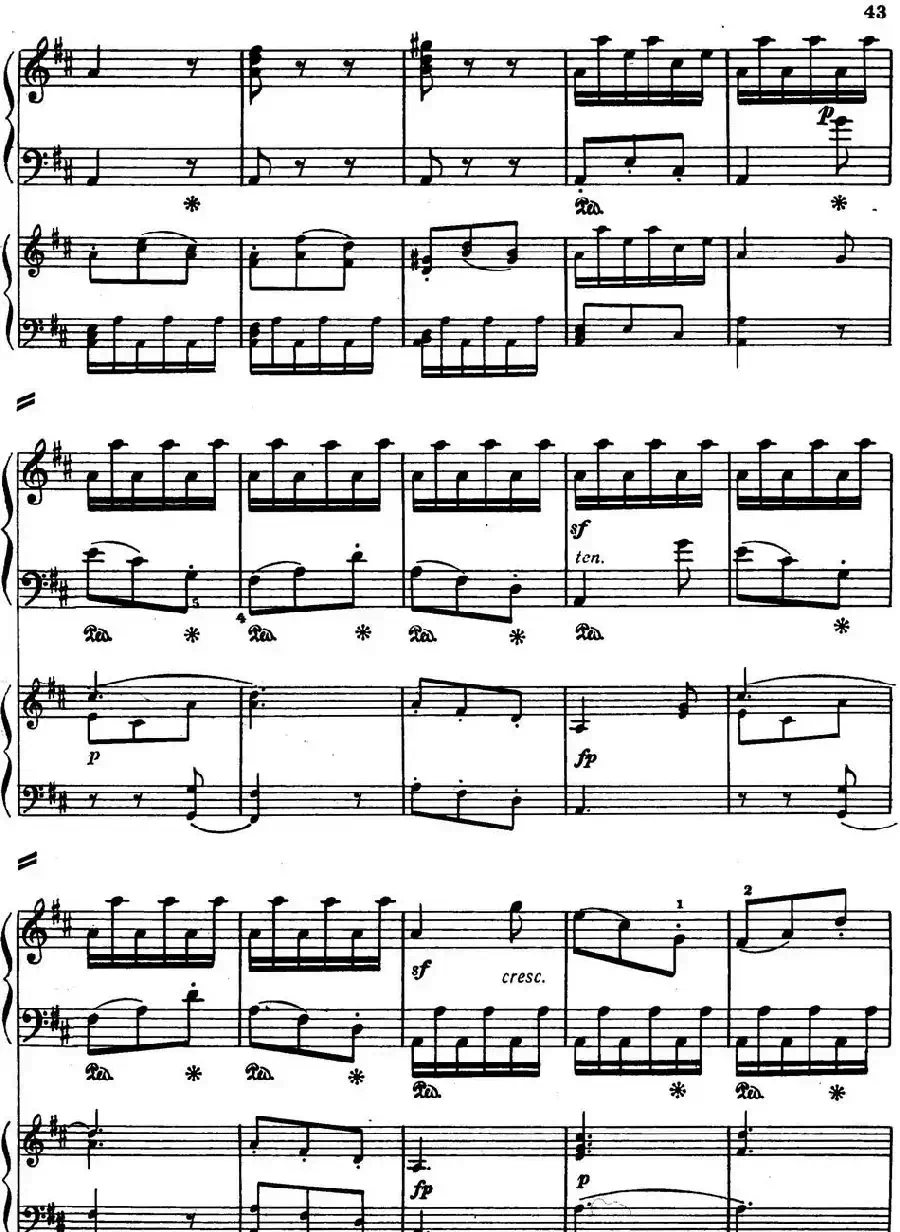 二十八部钢琴协奏曲 No.3