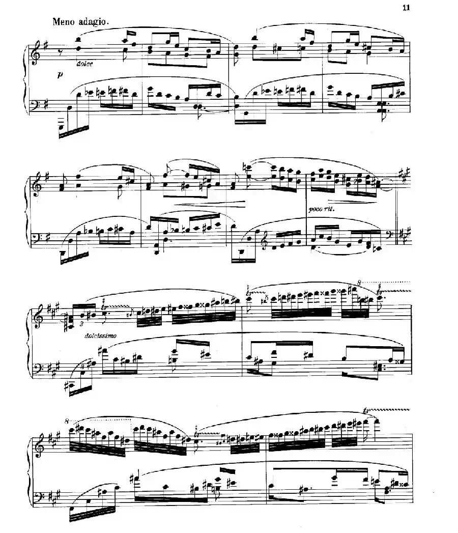 Four Rhapsodies Op.11（4首狂想曲·Ⅱ）