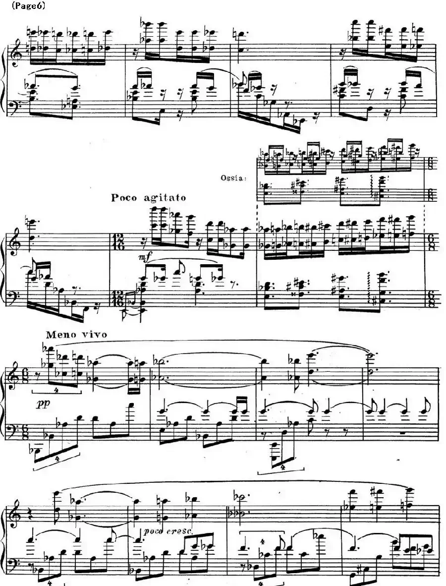 斯克里亚宾3首钢琴练习曲 Op65(No.1)