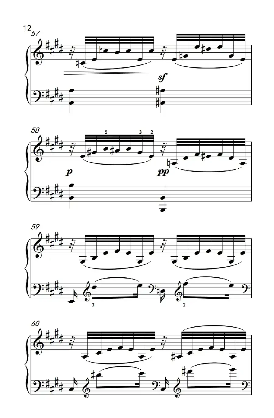 奏鸣曲 Opus 2 Nr.3 第二乐章(贝多芬奏鸣曲集 1)