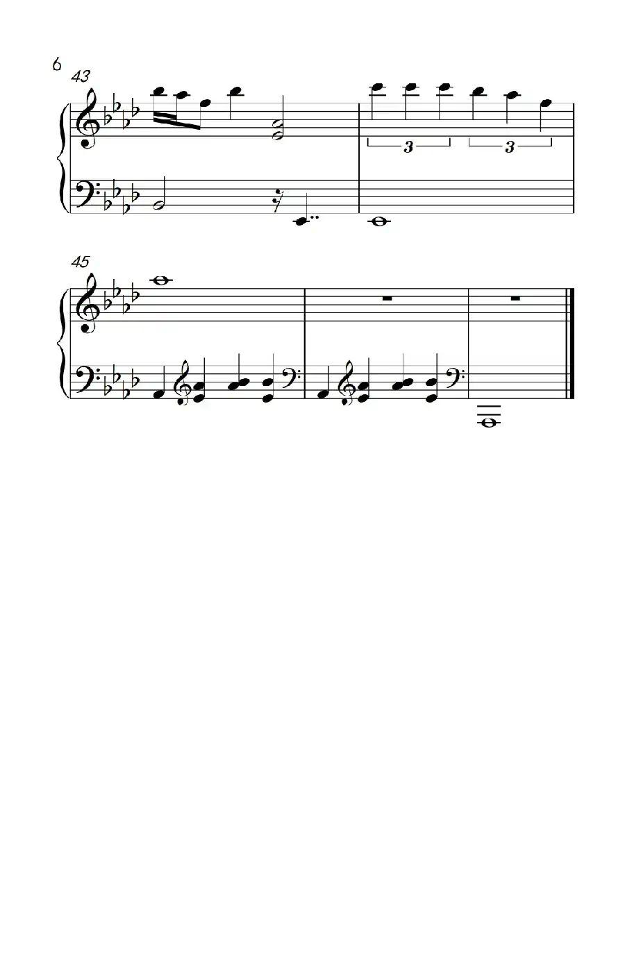 一笑而过(《弹吧音教》制谱版)