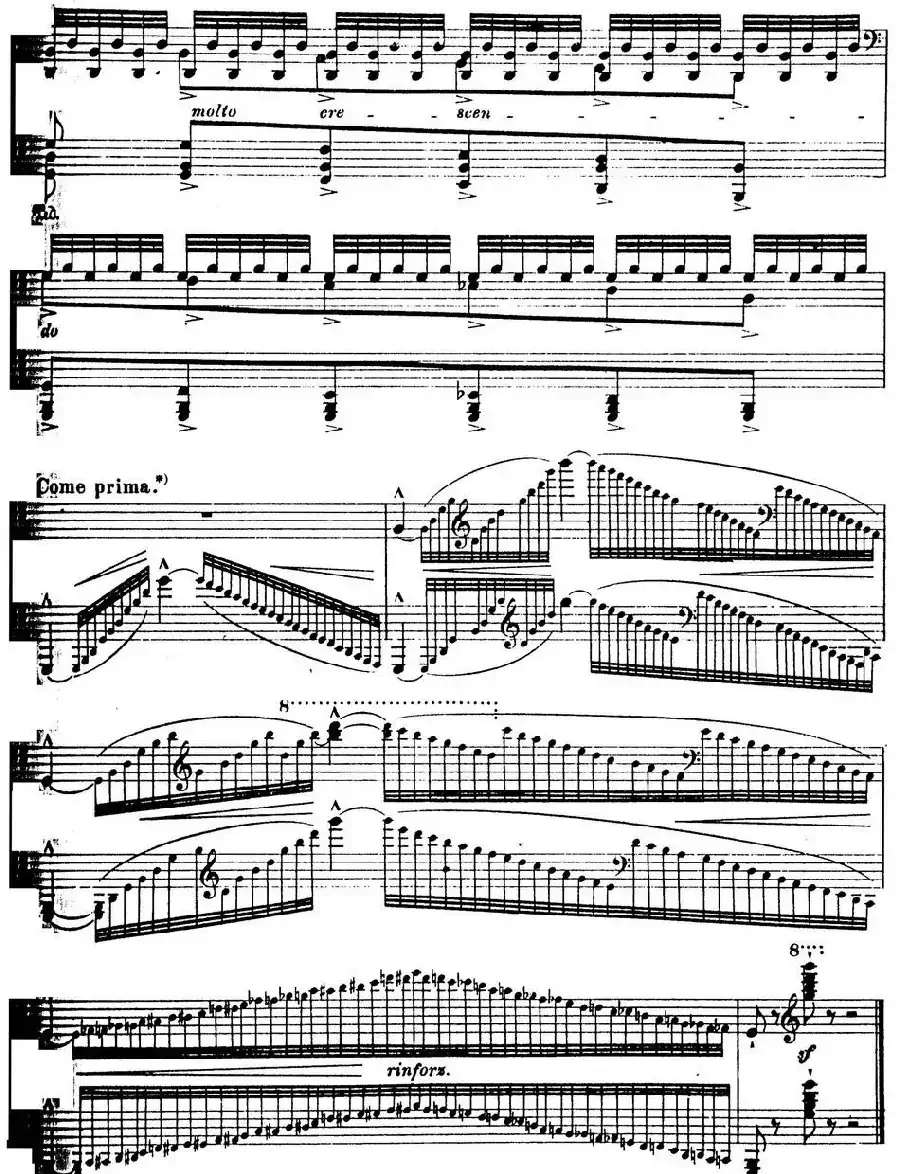6首帕格尼尼大练习曲（Tremolo Etude Nr.1）
