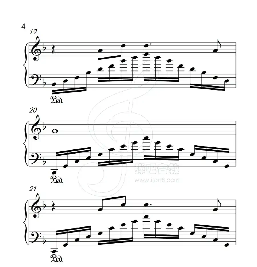 秋意浓（《弹吧音教》制谱版）