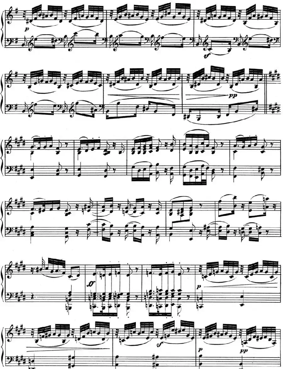 贝多芬钢琴奏鸣曲03 C大调 Op.2 No.3 C major