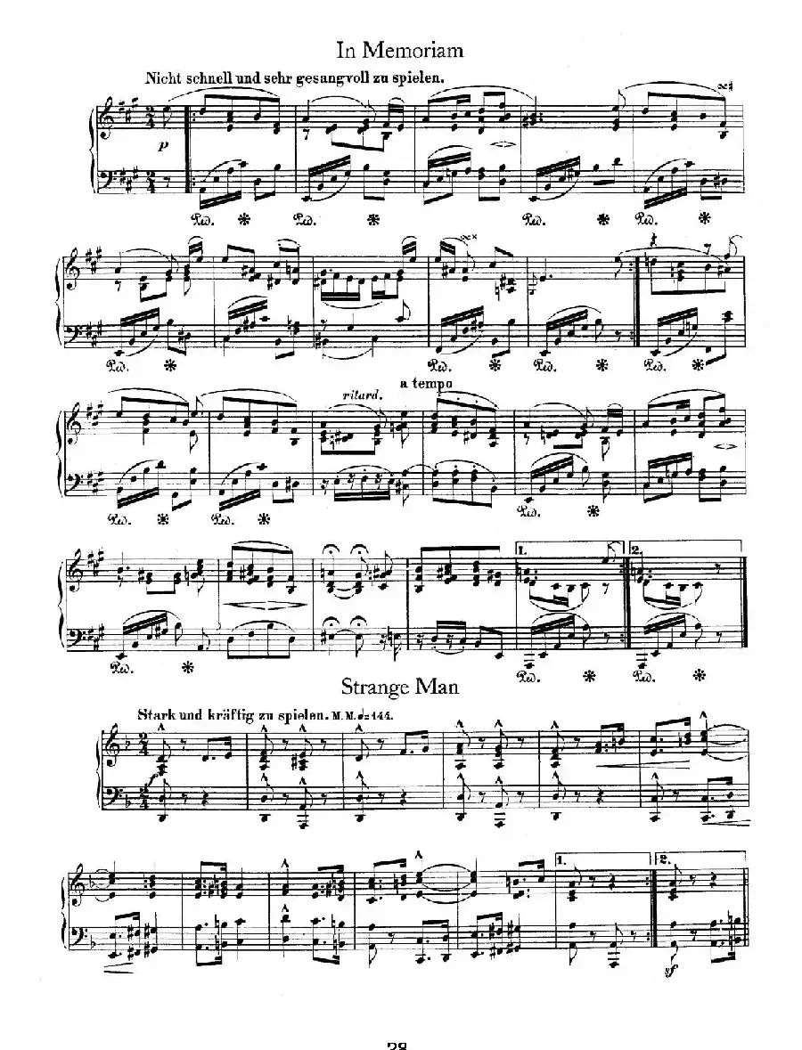 Album für die Jugend Op.68（儿童钢琴曲集）