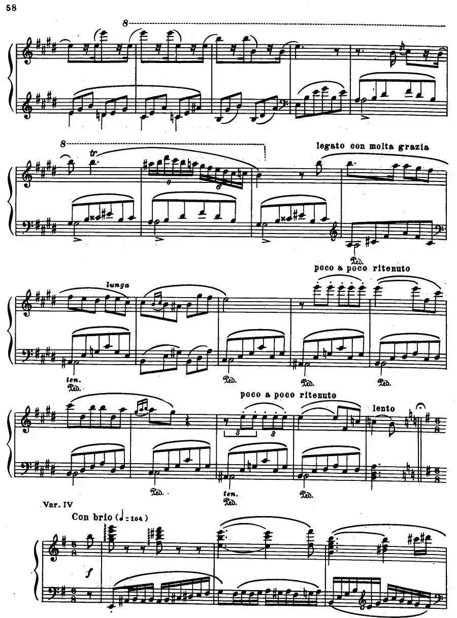 《夜莺》主题变奏曲