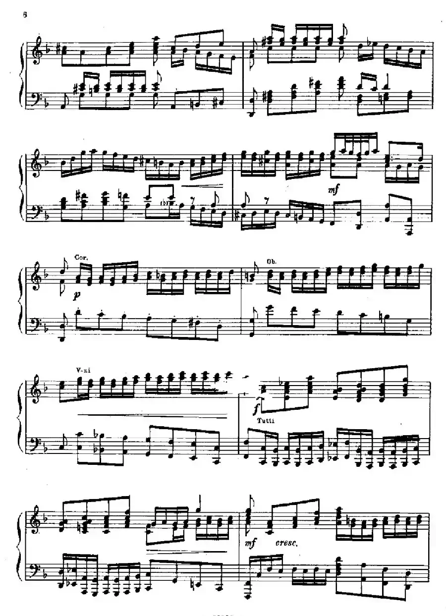 Brandenburg Concerto No.1 in F Major BWV 1046（F大调第一勃兰登堡协奏曲·第一乐章）