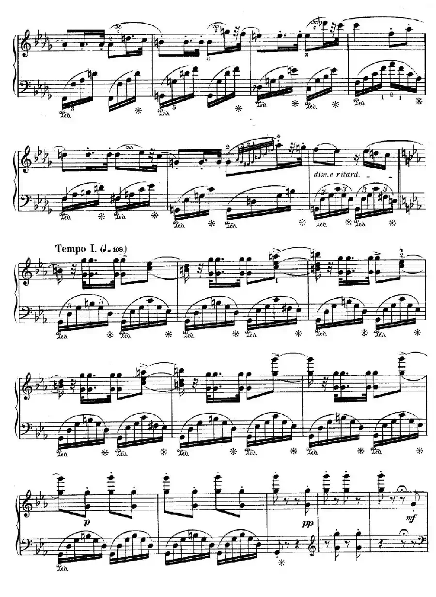Rondo in c Minor Op.1（c小调回旋曲）