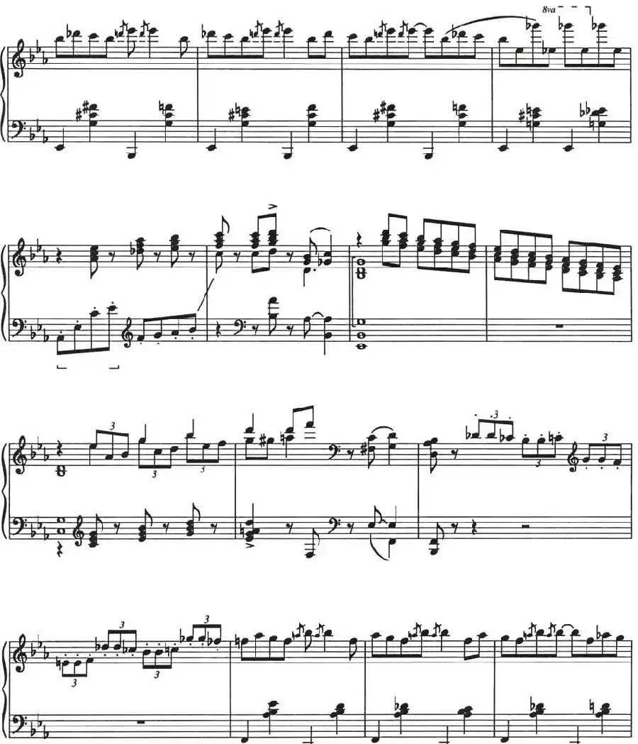 Etude 7.Fascinatin' Rythm（乔治·格什温练习曲·7、迷人的节奏）
