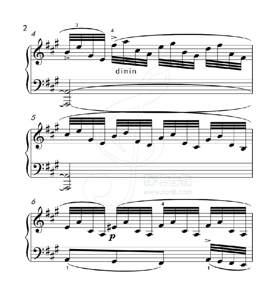 练习曲 38(克拉莫钢琴练习曲60首)