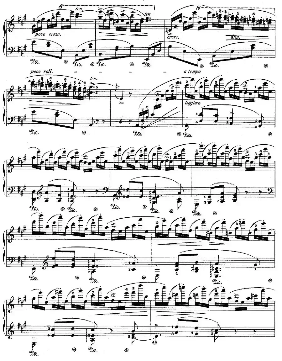 Grand Fantasy on Polish Airs Op.13（华丽的波兰民歌幻想曲·钢琴独奏版）
