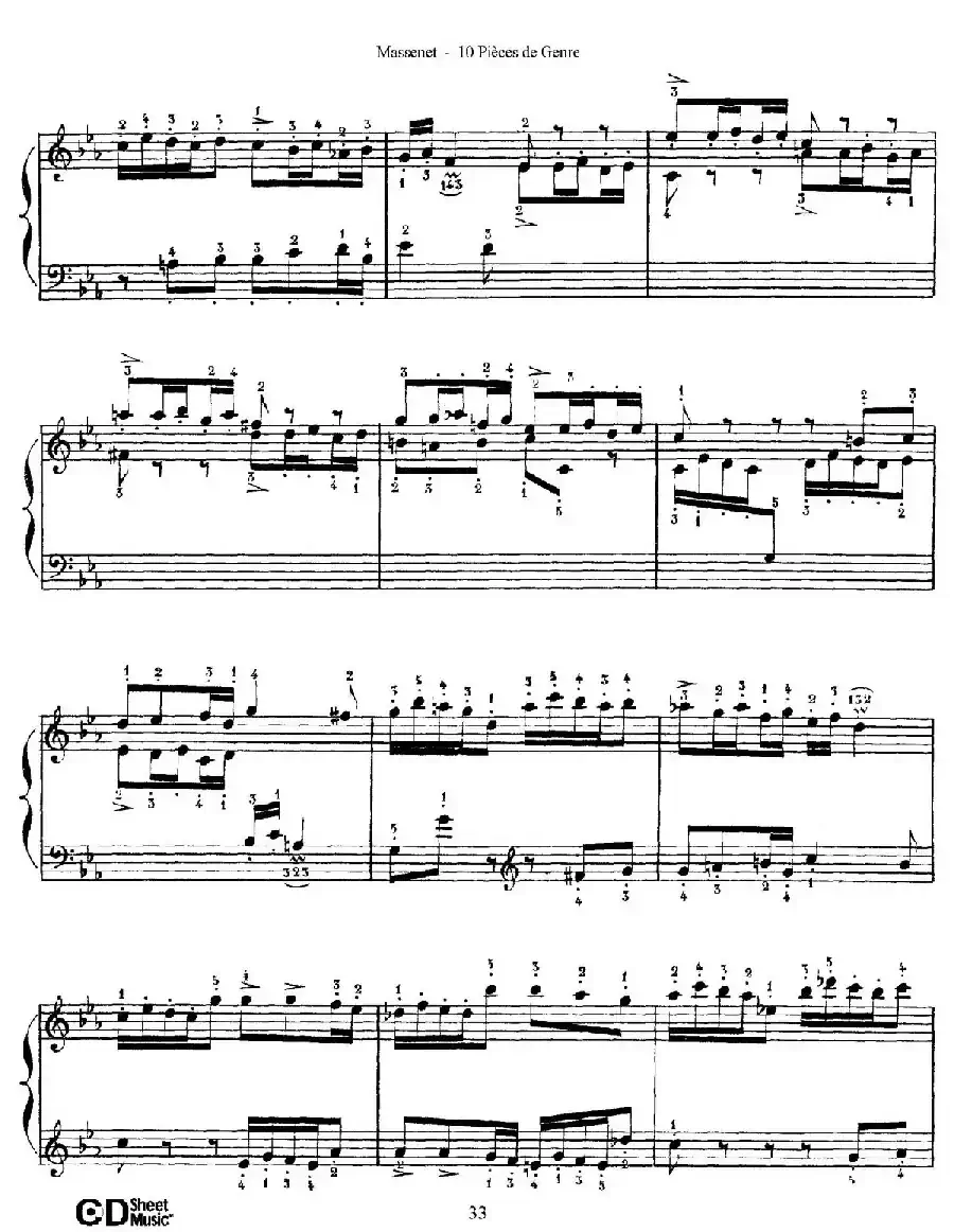 Dix Pièces de Genre Op.10（10首个性小品·Ⅸ）