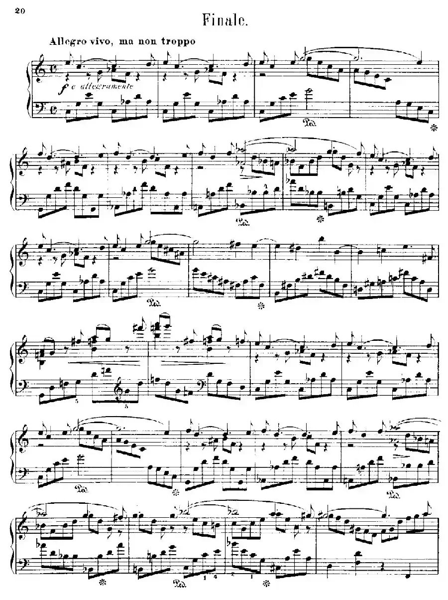 Petite Sonate Dans La Forme Classique Op.9（古典小奏鸣曲）