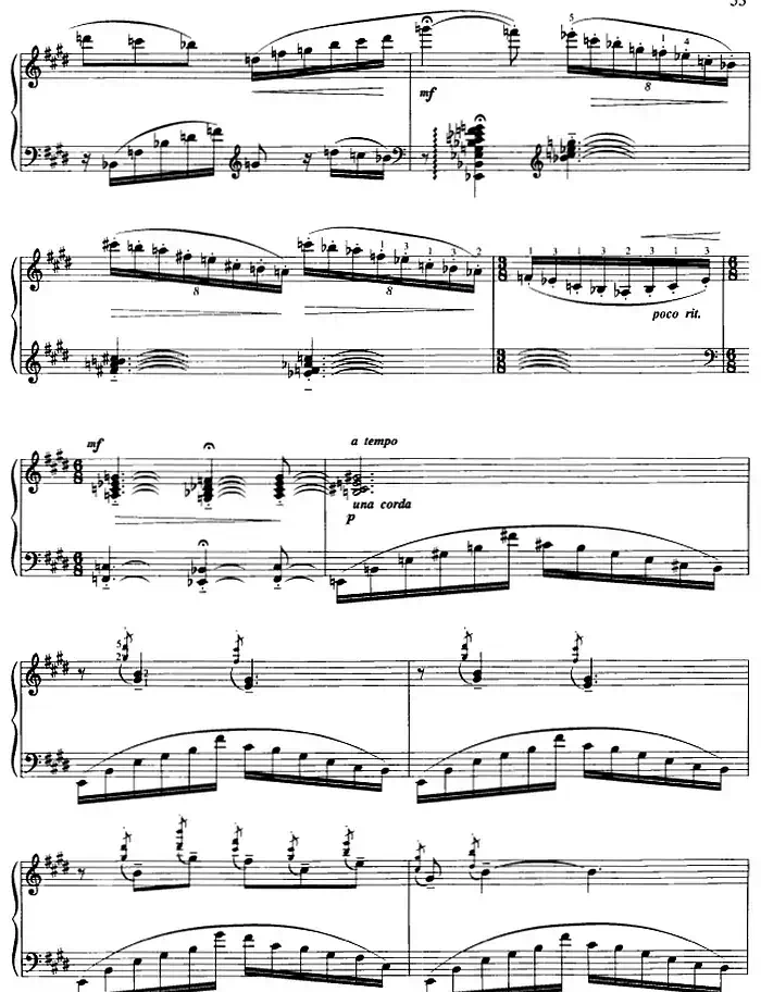 前奏曲六首·(4)摇篮曲