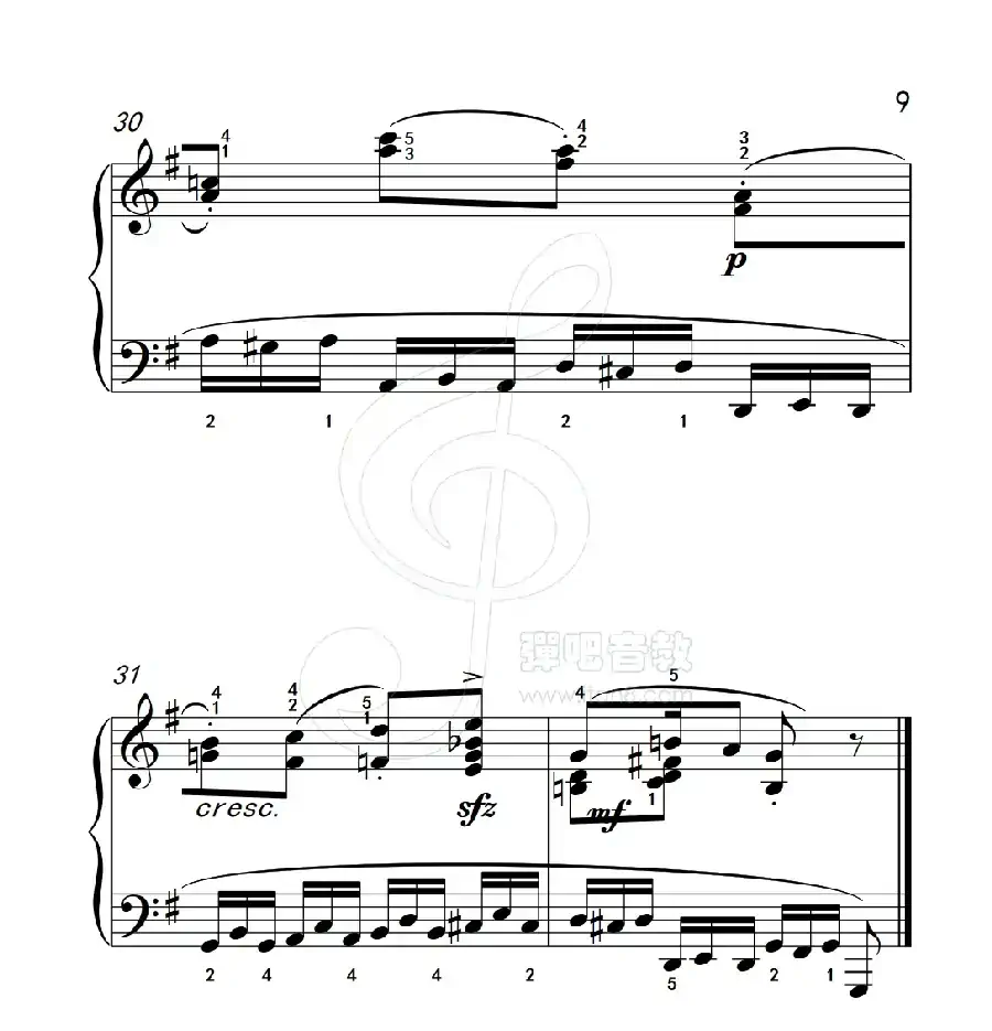 练习曲 22(克拉莫钢琴练习曲60首)